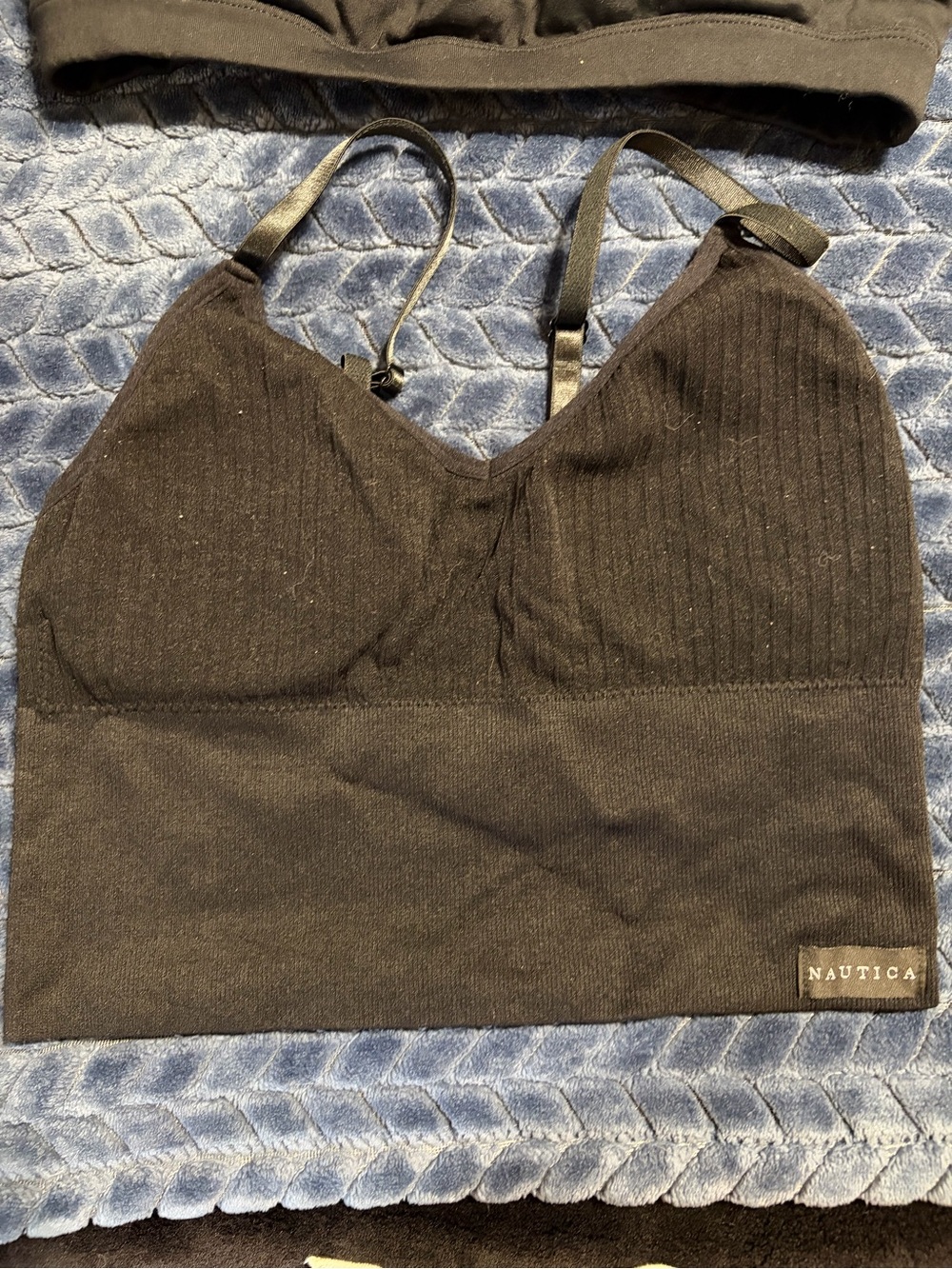 Nautica black sports bra and forever 21 black sports bra - Picture 2 of 5